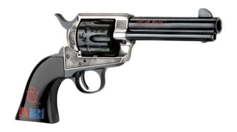 Pietta Pendleton II .45 Colt, 4.75" Barrel, 6-Round, Engraved