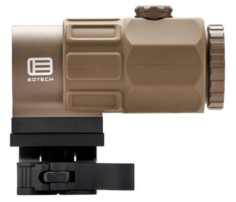 EOTech G45 5x Magnifier, Tan, STS Side Mount
