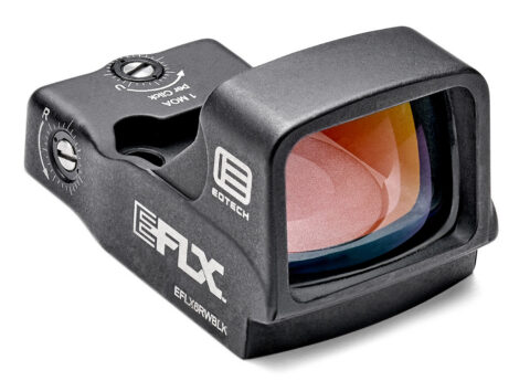 EOTech EFLX Mini Reflex Red Dot, 6 MOA, Black