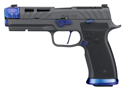 SIG Sauer P320 Nightshift 9mm, 4.6" Barrel, 21+1, Platinum Cerakote