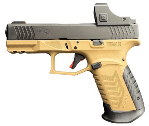 Derya DY9 9mm, 4.02" Barrel, 15+1, Two-Tone Brown