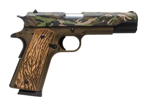 Tisas 1911 A1 Service Backwoods .45 ACP, 5" Barrel, 7+1, Camo