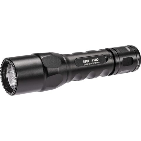 SureFire 6PX Pro Dual Output Flashlight, 15-600 Lumens, Black