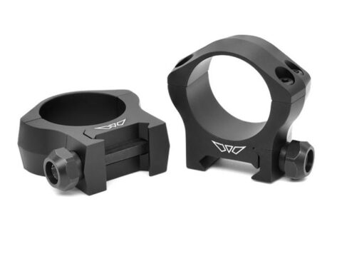 Warne Mountain Tech 34mm Low Rings, Matte Black