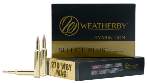 Weatherby Select Plus 270 WBY Mag 130gr Barnes TTSX, 20 Rounds
