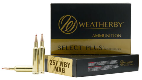 Weatherby Select Plus 257 WBY Mag 110gr ELD-X, 20 Rounds