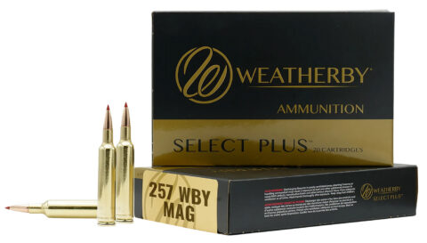 Weatherby Select Plus 257 WBY Mag 92gr Hammer, 20 Rounds