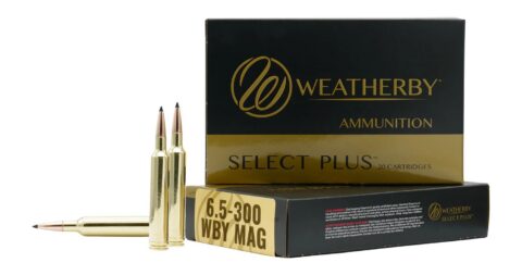 Weatherby Select Plus 6.5-300 WBY Mag 129gr Hammer Custom, 20 Rounds