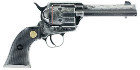 Chiappa 1873-22 Single-Action Revolver .22 LR, 6-Round, Antique Finish