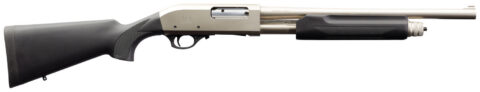 Charles Daly 301 Tactical Pump 12 Gauge, 18.5" Barrel, Nickel