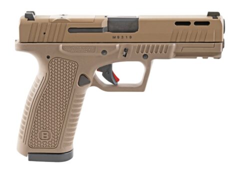 Bersa BP9 Full Size 9mm, 17+1, Optic Ready, FDE