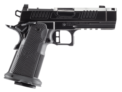 Alpha Foxtrot Romulus 3.5 Comp 9mm, 20+1, Black Polished