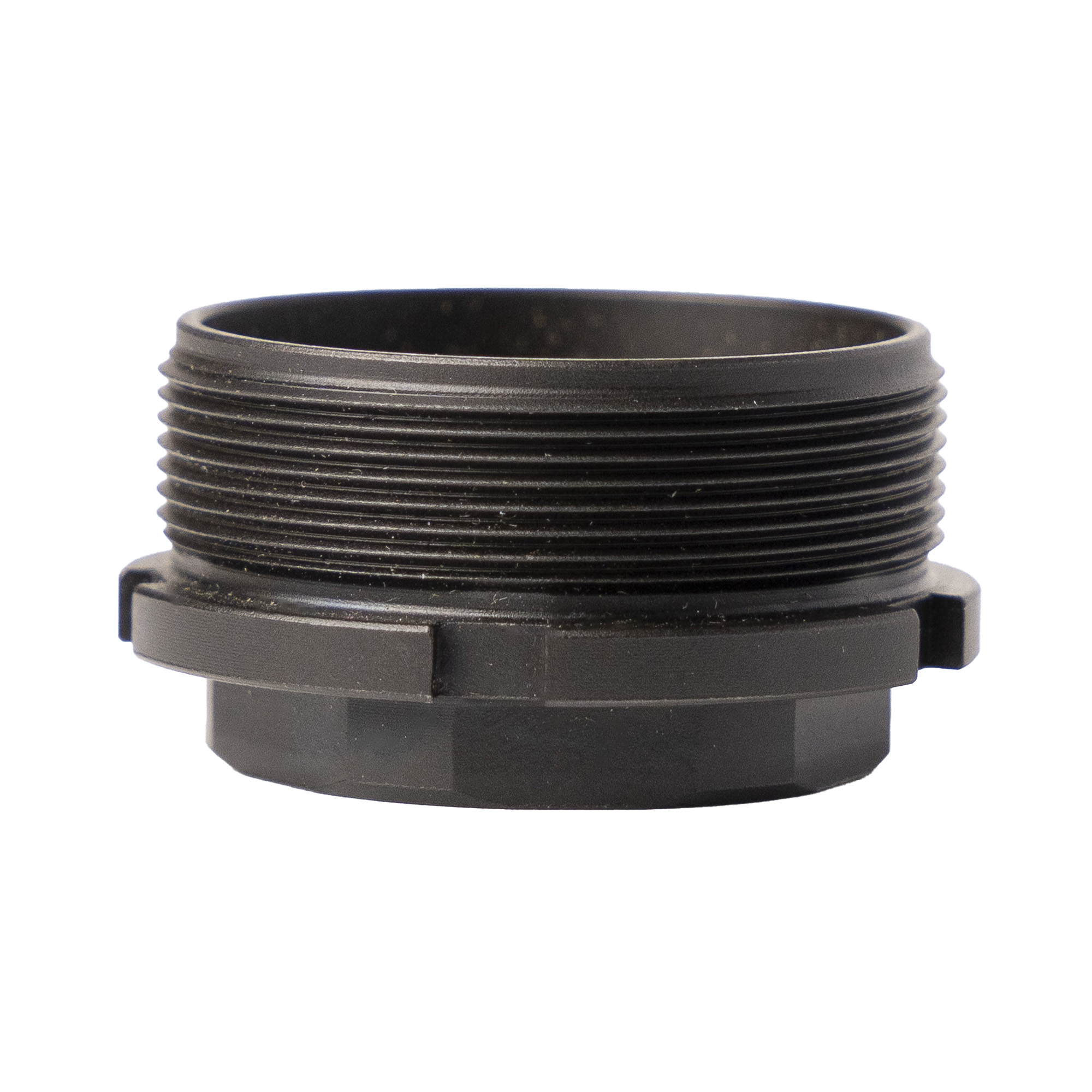 HUXWRX Stiction Lock HUB Mini Adapter, black threaded suppressor mount accessory