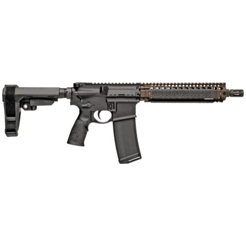 Daniel Defense DDM4 MK18 Pistol 5.56 NATO, 10.3" Barrel, 30-Round, FDE