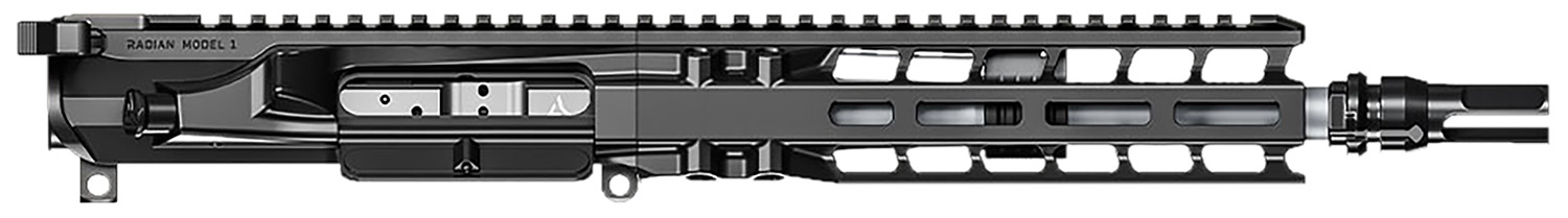 Radian Model 1 300 Blackout upper receiver in black with charging handle and free-float handguard