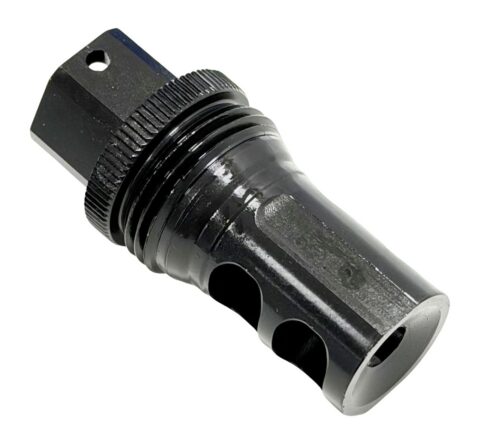 IWI LH QD Muzzle Brake for IWI Silencer, 1/2x28