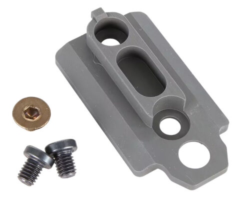 Q Atlas Bipod Mount, Clear Hardcoat Anodized