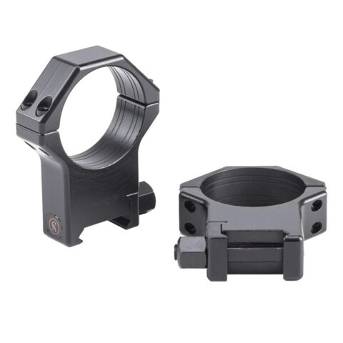 Riton Optics 34mm Hardened Steel Scope Rings, 19mm, Matte Black