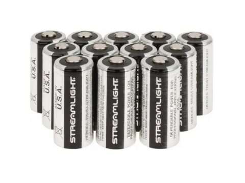 Streamlight CR123A Lithium Batteries, 12 Pack