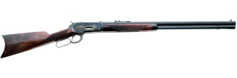 Chiappa 1886 L.A. Deluxe 45-70 Govt, 26" Barrel, Color Case Hardened