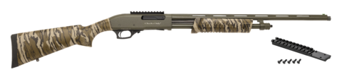 Charles Daly 301 Field 410 Bore Pump Shotgun, ODG / Mossy Oak Bottomland