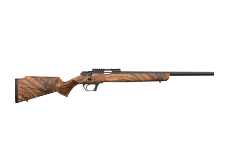 Retay Asend 22 LR Bolt-Action Rifle, 16" Barrel, Black / Walnut