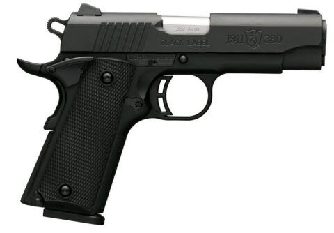 Browning 1911-380 .380 ACP, Compact, 8+1, Matte Black