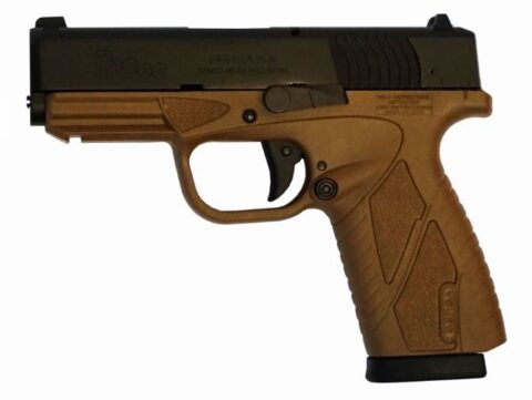 Bersa BP9CC 9mm, 3.3" Barrel, 8+1, Flat Dark Earth