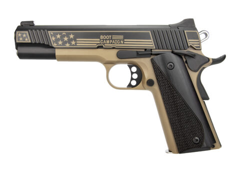 Kimber Boot Campaign .45 ACP, 5" Barrel, 7+1, FDE