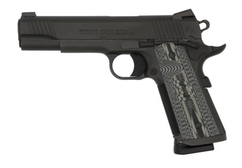 Colt Government Combat Unit 9mm, 5" Barrel, 9-Round, Black PVD