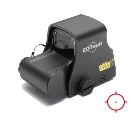 EOTech XPS3-0 Holographic Sight, 1 MOA Dot, CR123, Night Vision Compatible