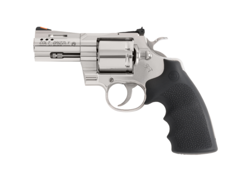 Colt Grizzly .357 Magnum, 3" Barrel, 6-Round, Polished Stainless