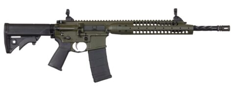 LWRC SIX8 A5 6.8 SPC, 16" Barrel, Olive Drab Green