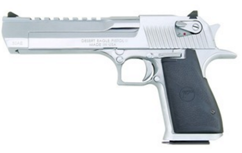 Magnum Research Desert Eagle .357 Magnum, 6" Barrel, 9+1, Polished Chrome