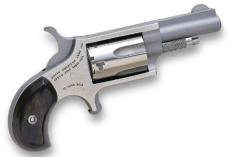 North American Arms Mini-Revolver .22 LR, 1-5/8" Barrel, 5-Round, Stainless
