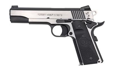 Colt Combat Elite Government .45 ACP, 5" Barrel, 8+1, Two-Tone