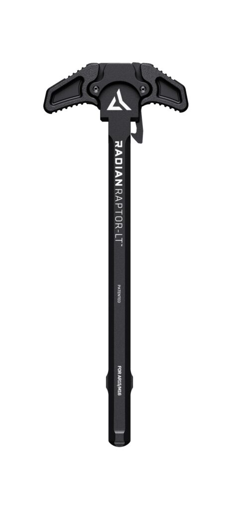 Radian Raptor LT Ambidextrous Charging Handle for AR10, Black