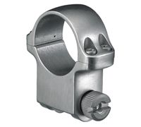 Ruger 1" High Stainless Single Scope Ring, Model 90283