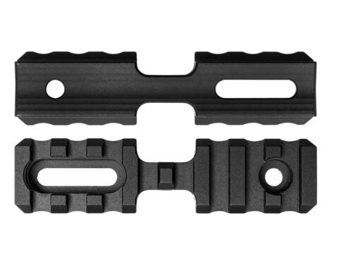 Seekins Precision Universal Bipod Mount Rail for Picatinny, Black
