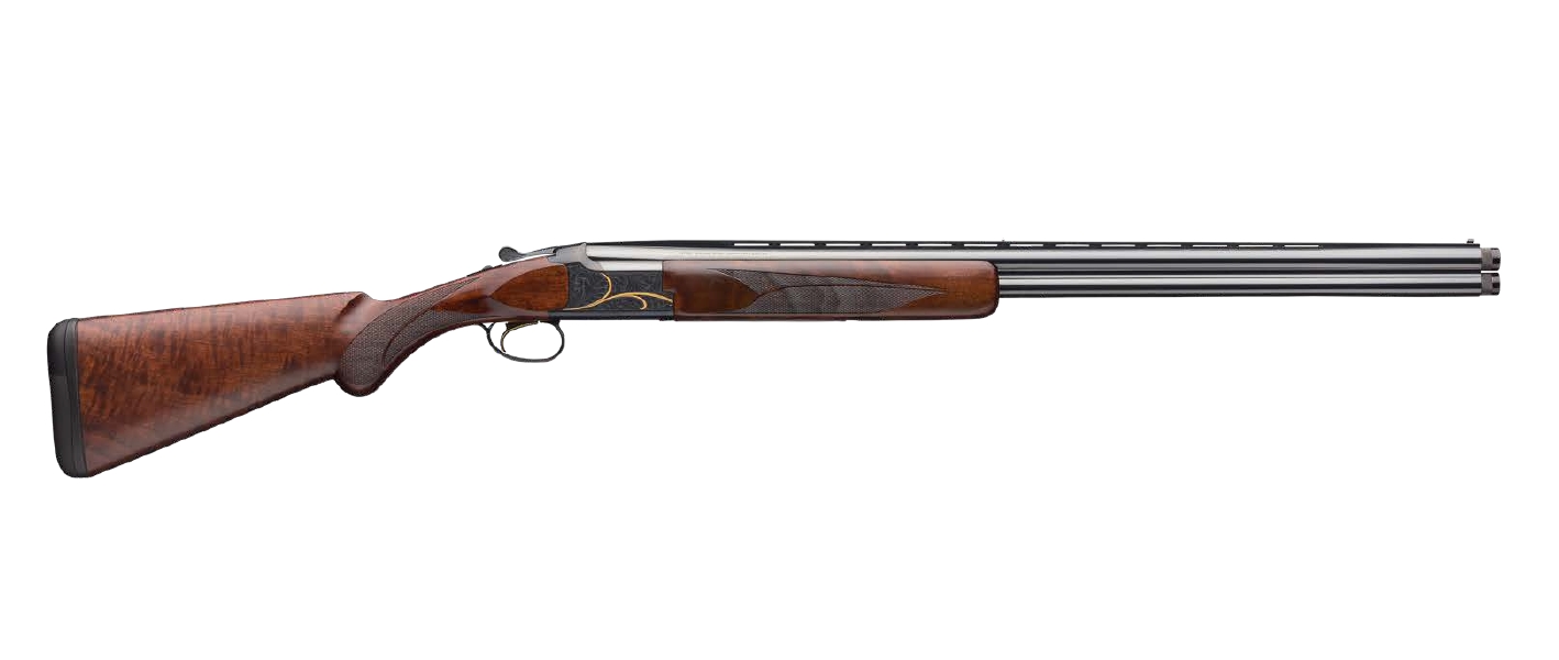 Browning Citori Gran Lightning over/under shotgun with blued barrels and walnut stock