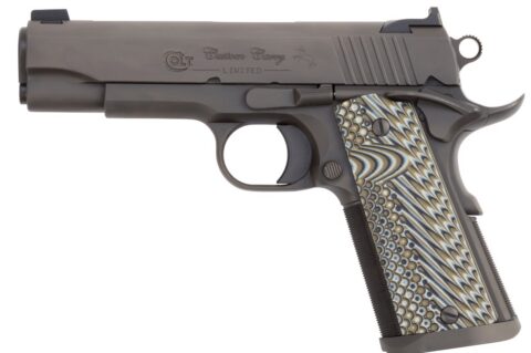 Colt Custom Carry Limited .45 ACP, 4.25" Barrel, 8-Round, Smoked Gray IonBond