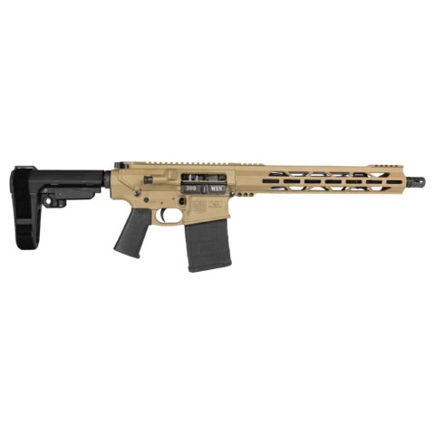 Diamondback DB10 Pistol .308 Win, SBA3 Brace, FDE, 20-Round