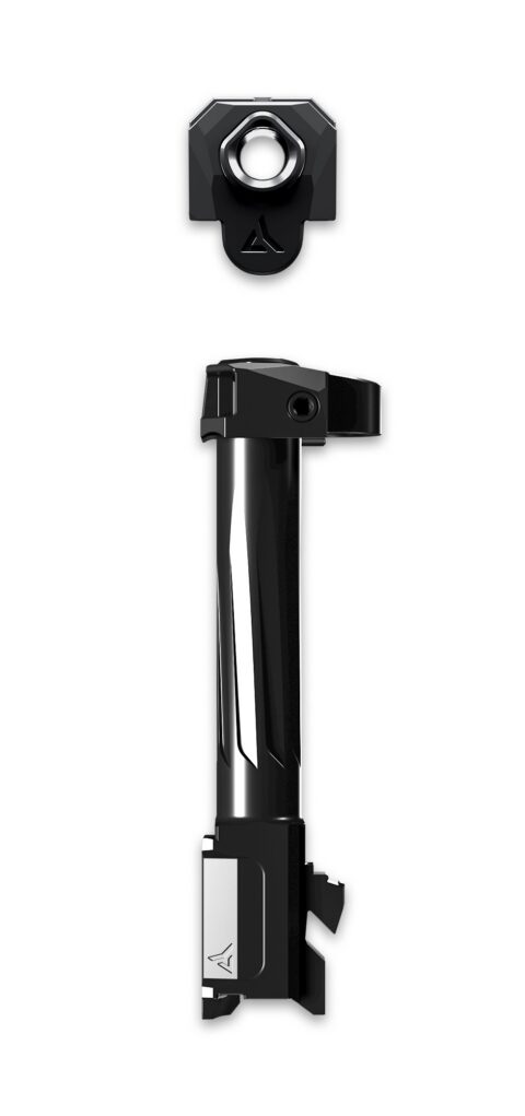 Radian Weapons Afterburner + Ramjet Barrel for Glock 19 Gen 4, Black DLC