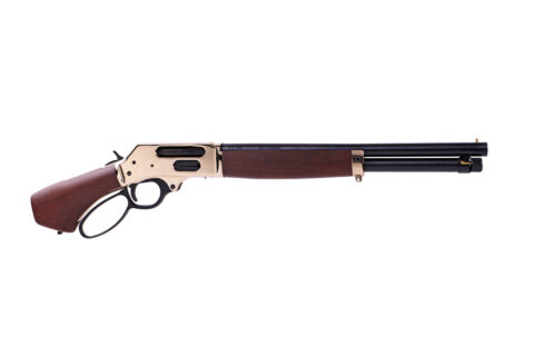 Henry Lever Action Axe .410 Bore Shotgun, 5-Round, Brass Receiver