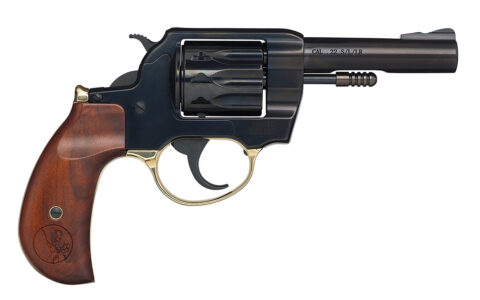 Henry Golden Boy Revolver .22 LR, 4" Barrel, 10-Round, Polished Blued