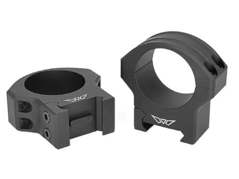 Warne HyperLite 30mm Medium Rings, Matte Black
