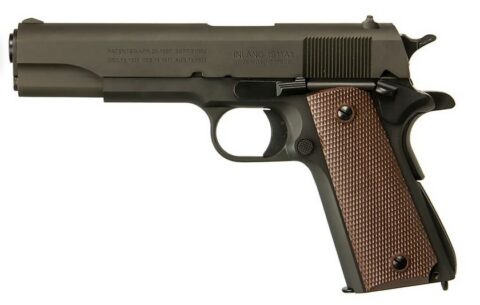 Inland Manufacturing 1911A1 GI .45 ACP, 5" Barrel, 7+1, Parkerized
