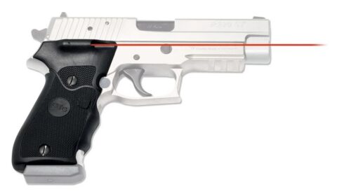 Crimson Trace LG-320 Lasergrip for SIG P220, Red Laser, Black