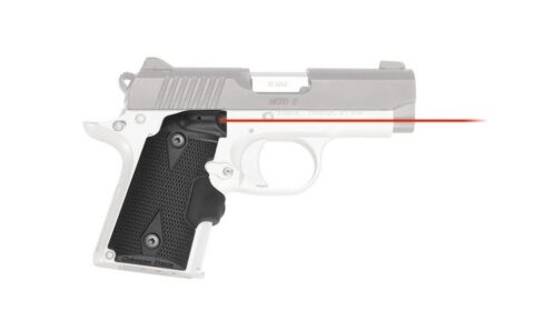 Crimson Trace LG-409 Laser Grip for Kimber Micro 9, Red Laser, Black
