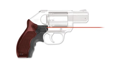 Crimson Trace LaserGrip Red Laser for Kimber K6s, Rosewood